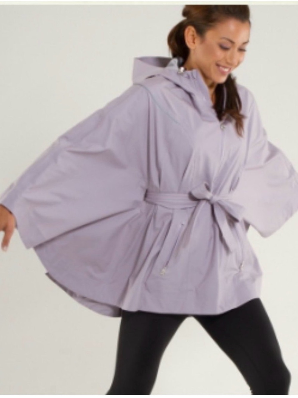 🆕 Lululemon RARE See Me Ride Poncho - Lavender Grey